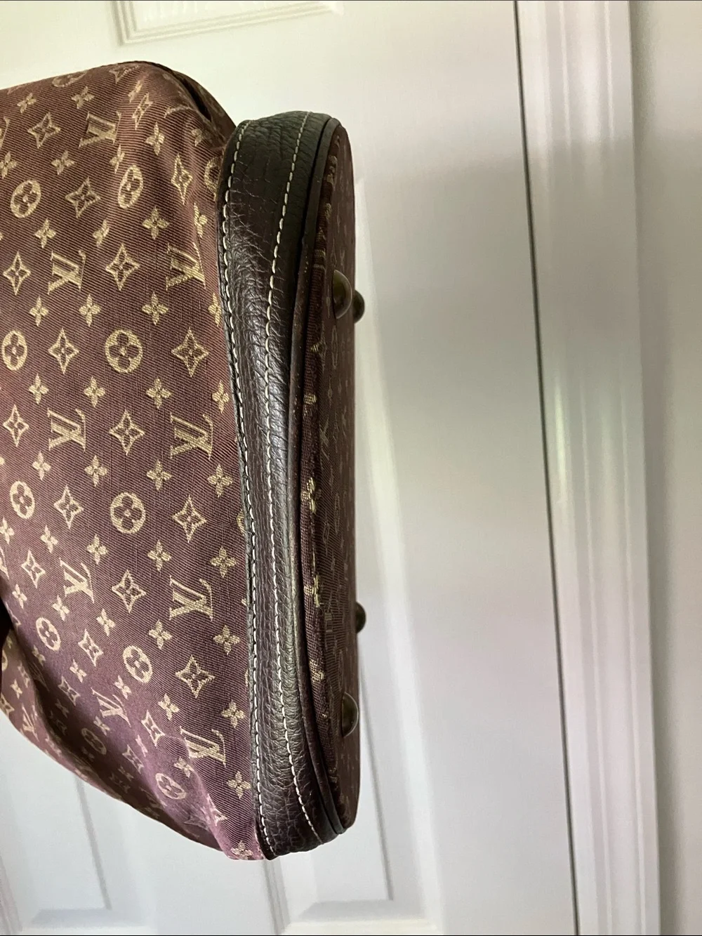 Louis Vuitton Monogram PM Mini Lin Bucket with Detachable Pouch